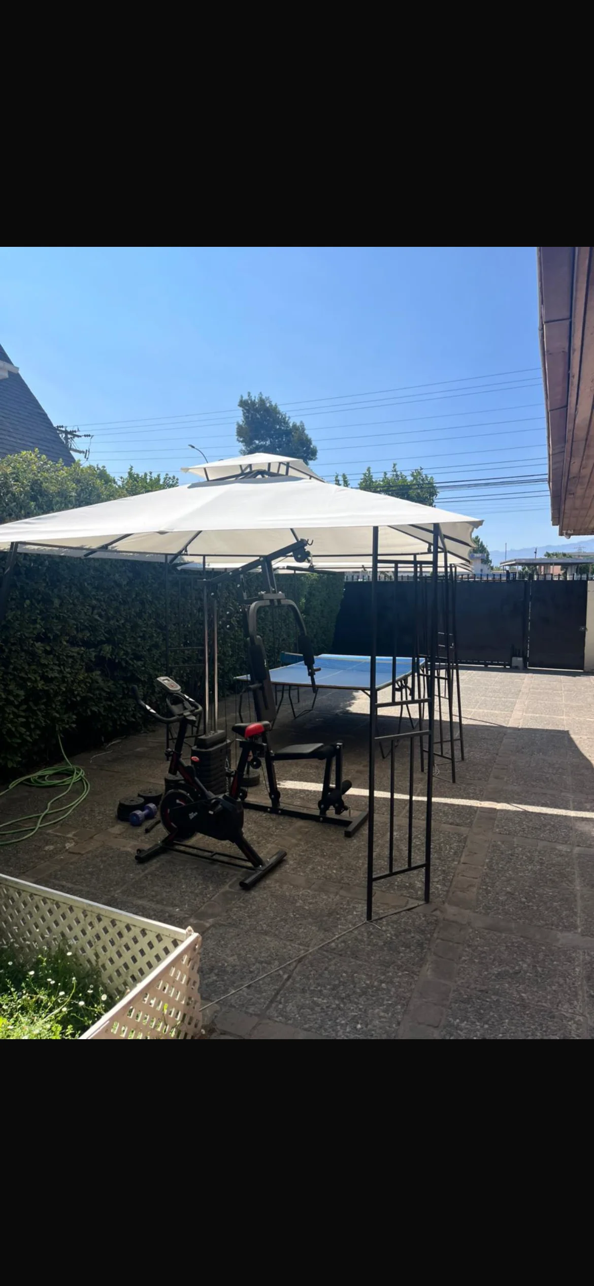 Patio deportivo y recreación